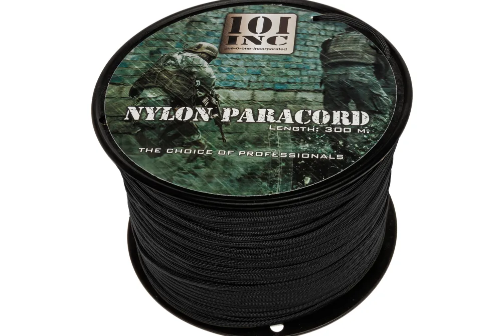 Rodes 101 Inc. Paracord – Black – Metermål Discount