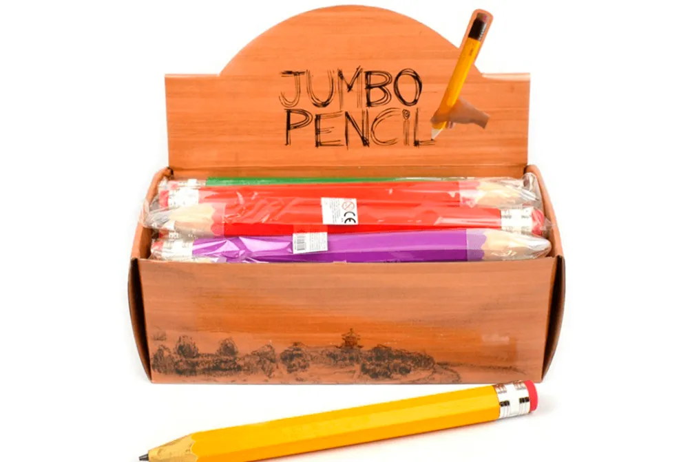 Rodes JUMBO PENCIL / Kæmpe træ blyant – 34 cm Hot