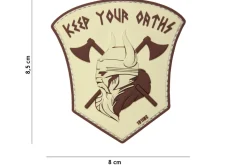 Rodes Keep your Oaths Tan #27 Patch Hot