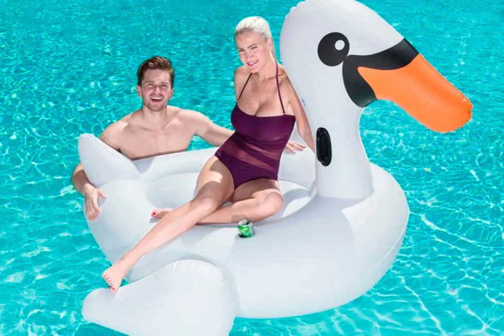 Rodes Kæmpe Badedyr – Svane – 209 cm Clearance