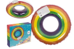 Rodes Kæmpe Badering Rainbow – 90 cm Outlet