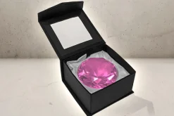 Rodes Kæmpe Juvel / diamant i Pink Online