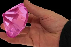 Rodes Kæmpe Juvel / diamant i Pink Online