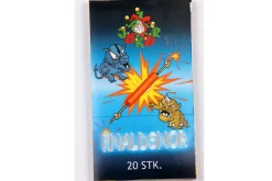 Rodes Knaldsnor – Pakke med 20 stk Hot