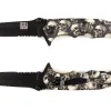 Rodes Kniv / Knife White – Mini Skull + clip Best