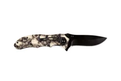 Rodes Kniv / Knife White – Mini Skull + clip Best