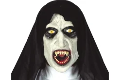Rodes Latex Synister Nun Mask with hood Fashion