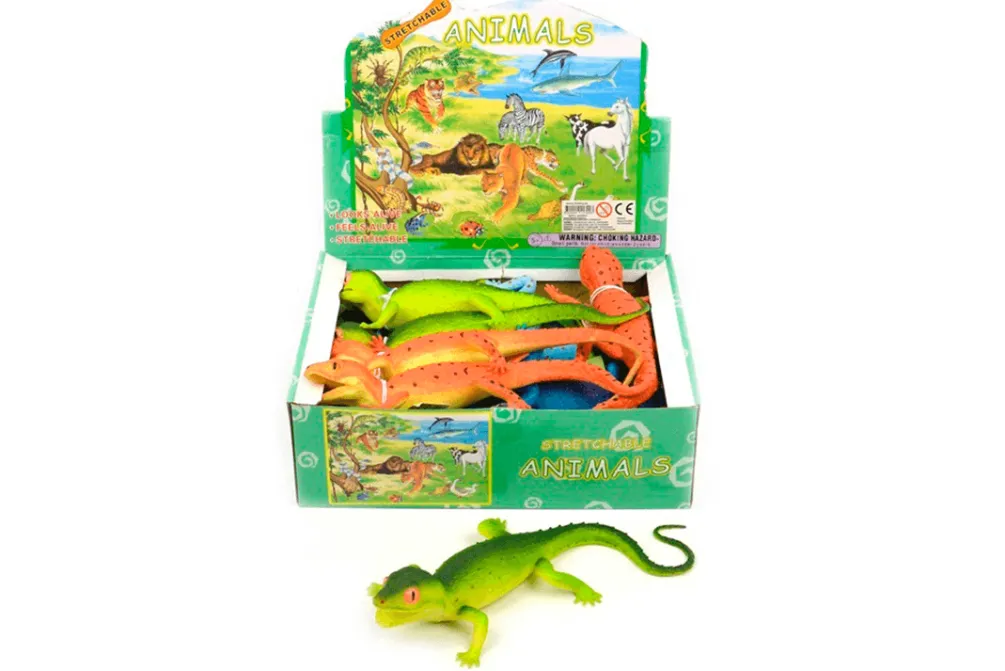 Rodes Lizzard Stretch / Stort gummi firben – 30 cm Discount