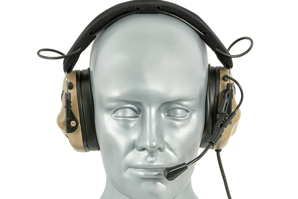 Rodes M32 MOD3 Elektronisk Kommunikations Headset – Tan Outlet