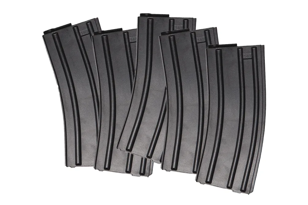 Rodes M4 Polymer – 140 skuds Mid cap – 5 stk – Sort Outlet