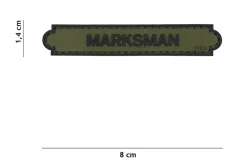 Rodes Marksman Tab #53 Patch – 3D Green Outlet