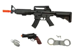 Rodes Maskingevær m/Pistol, Håndgranat & Håndjern Outlet