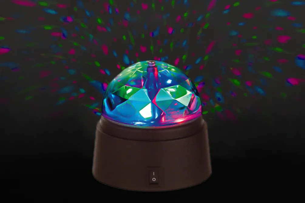 Rodes Mini Disko Lampe – Kalejdoskop effekt Hot