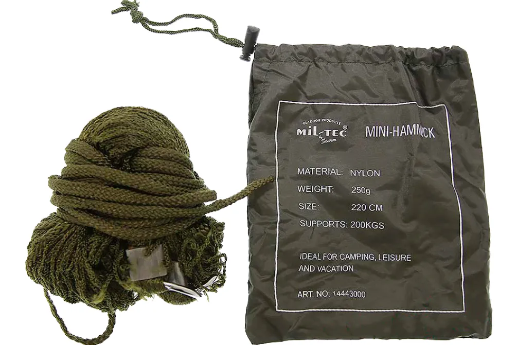 Rodes Mini Hængekøje – Olive Clearance