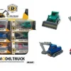 Rodes Mini Metal Arbejdsbiler m/Pull Back Hot