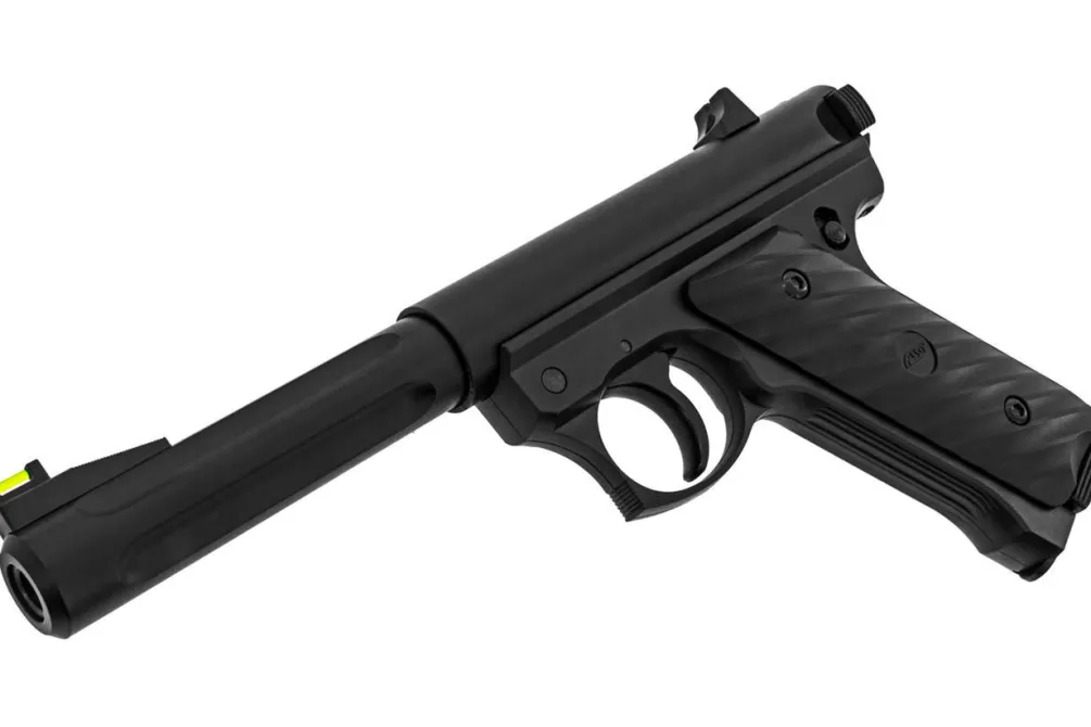 Rodes Mk.II Black co2 metal pistol Metal – Sort Hot