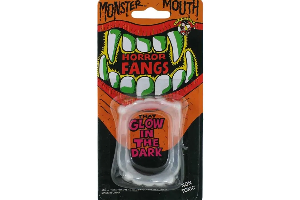 Rodes Monster Mouth Fang – Gebis selvlysende Discount