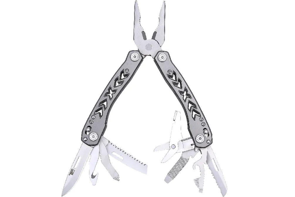 Rodes Multitool Stålkniv – 9 funktioner Fashion