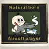 Rodes Natural Born Airsoft Player #36 Patch Hot