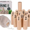 Rodes Number kubb / Vikingespil ll med tal – SOMMERTILBUD! Discount