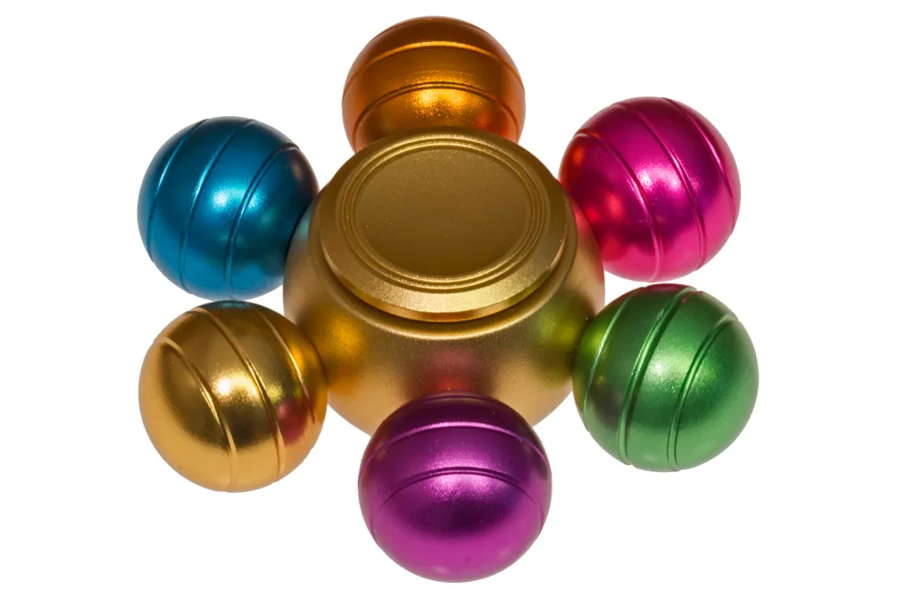 Rodes Orbs Alu Fidget Spinner – Rainbow Online