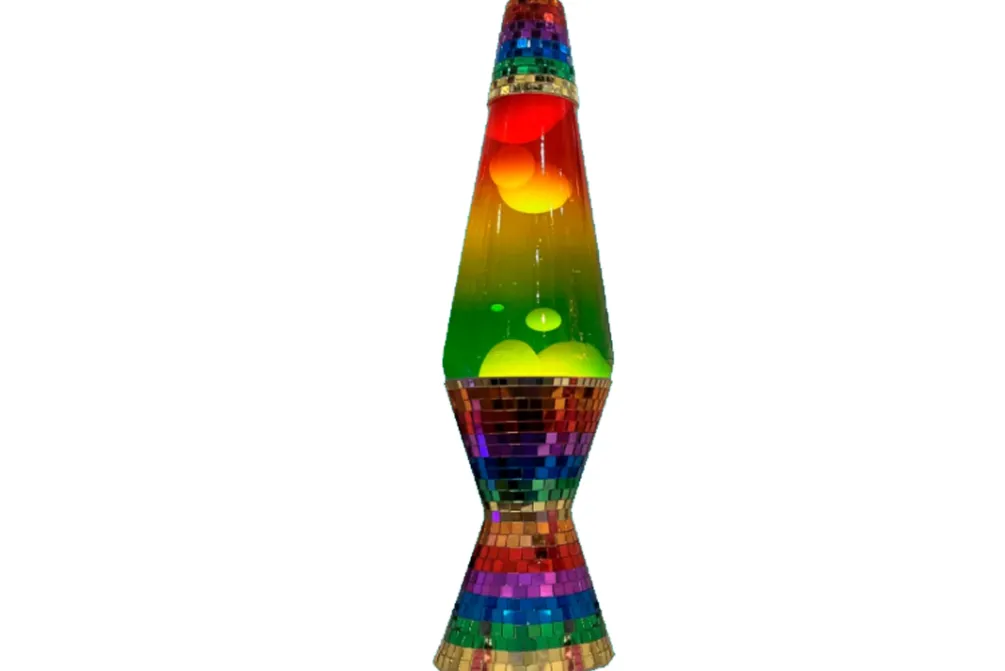 Rodes Pink Glitter Lava Lampe XL – Rainbow Discount