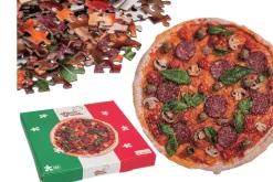 Rodes Pizza Puslespil – 438 Brikker – 45 x 45 cm Best