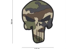 Rodes Punisher French Camo 3D #86 Patch Fashion