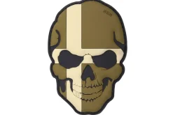 Rodes PVC Dannebrog Skull #2 Patch Outlet