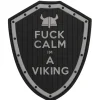 Rodes PVC Fuck Calm I’m a Viking Black #4 Patch – 3D black Sale