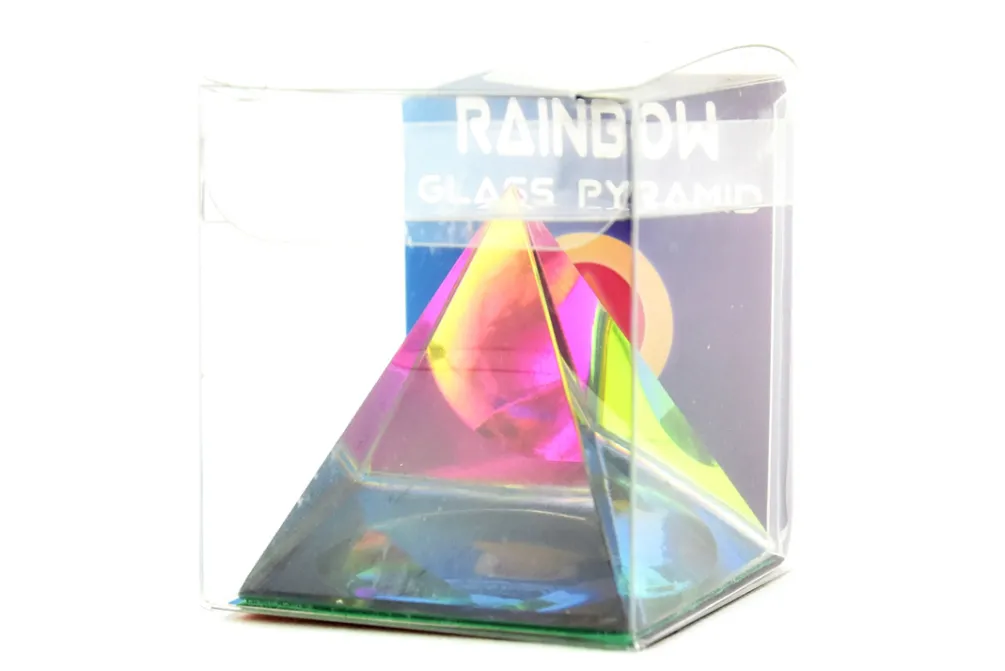 Rodes Pyramide Regnbue Glas Clearance