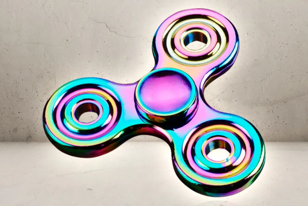 Rodes Rainbow metal Fidget Spinner Fashion