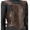Rodes RFB Læder rustning / armour junior – Brun Clearance