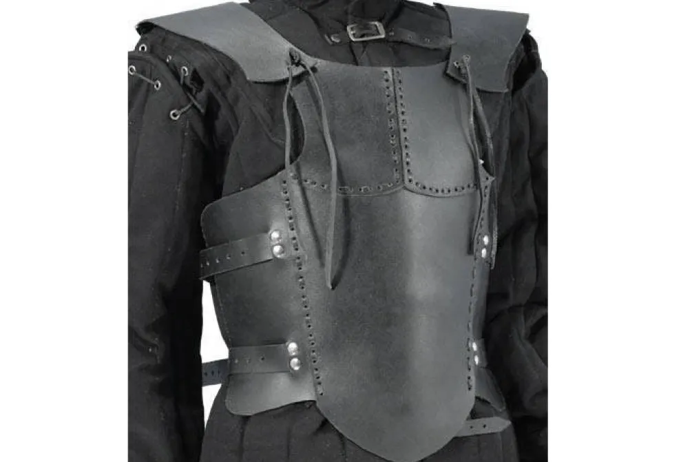 Rodes RFB Læder rustning/armour – Sort Online