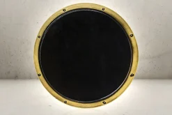 Rodes RFB Round Shield 50 cm – Gold/Black Clearance