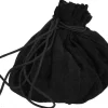 Rodes Round Bag / Skindpung stor rund – sort Sale