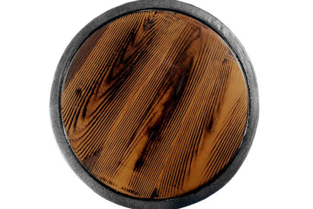 Rodes Round shield “Wood” – 50 cm New