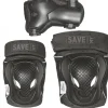 Rodes Save My Bones beskyttelsessæt Sort – Small New