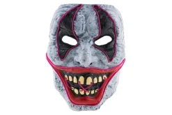 Rodes Scary Klovne Maske med LED Lys Best