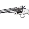 Rodes Schofield CO2 Full metal 6″ Revolver – Silver Best