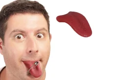 Rodes Sjov Elastisk Latex Tunge Outlet