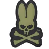 Rodes Skull Bunny #72 Patch -Green Outlet