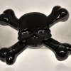 Rodes Skull Fidget Spinner – Gloss Black New