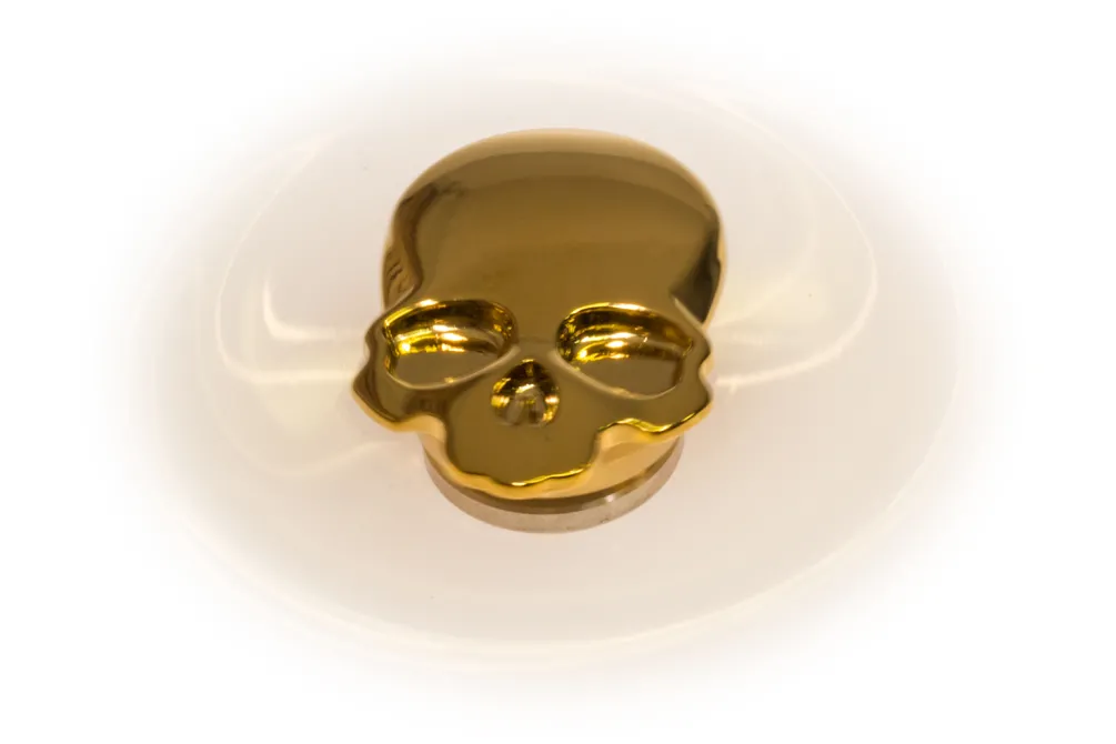 Rodes Skull Fidget Spinner – Golden Sale