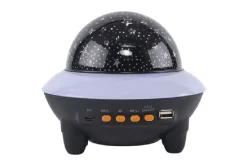 Rodes Sky Star Projektor m. Bluetooth og fjernbetjening New
