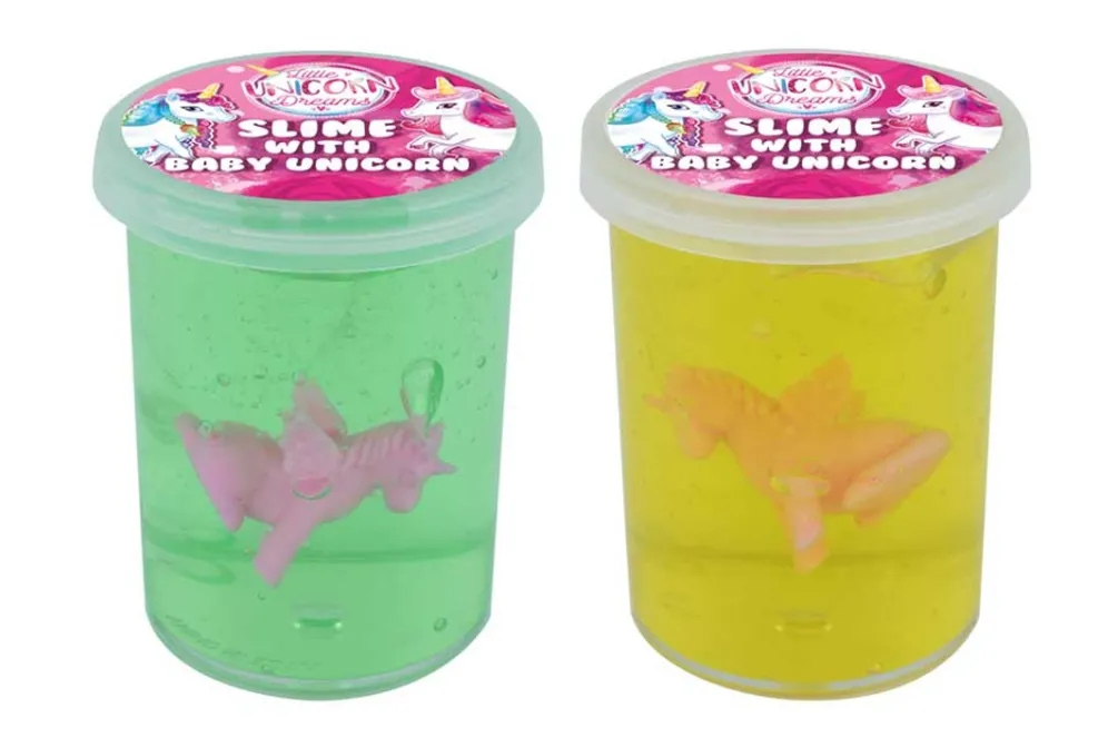 Rodes Slime Clear with Unicorn / enhjørning slime New