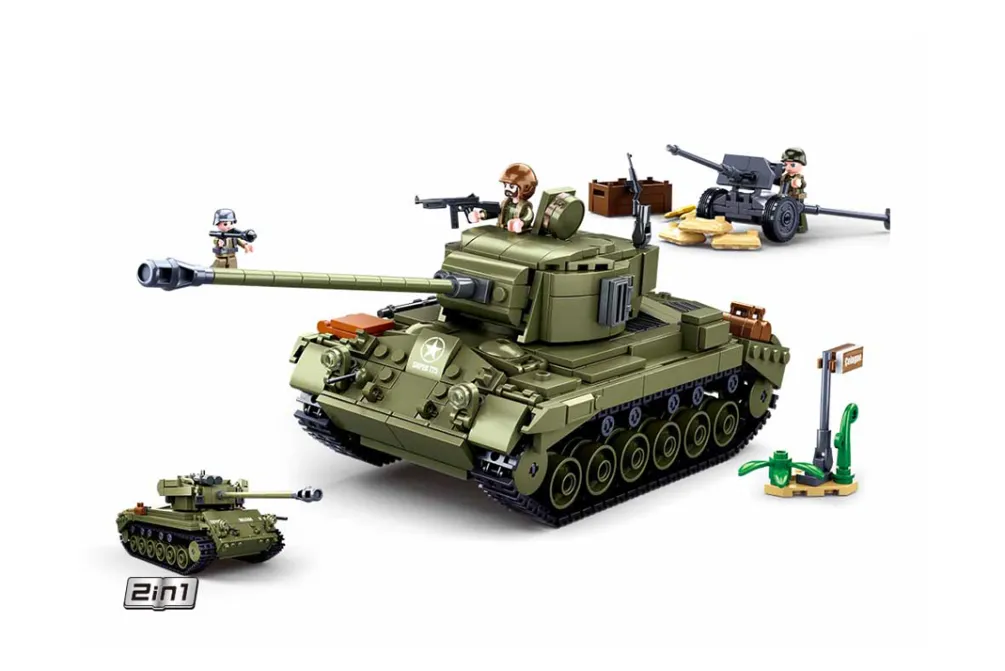 Rodes Sluban Allied tank 2in1 – 742 dele Best