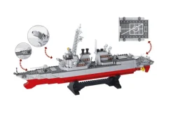 Rodes Sluban Destroyer Battle ship – 497 dele Online