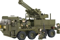 Rodes Sluban Heavy Anti Aircraft Truck – Inkl. 4 figurer – 306 klodser Outlet
