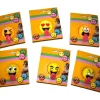 Rodes Smiley Hoppebold m. LED lys New